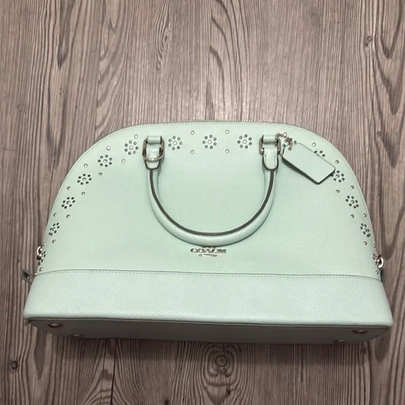 Coach Handbag (used 2X) + matching wallet - Picture 2 of 8